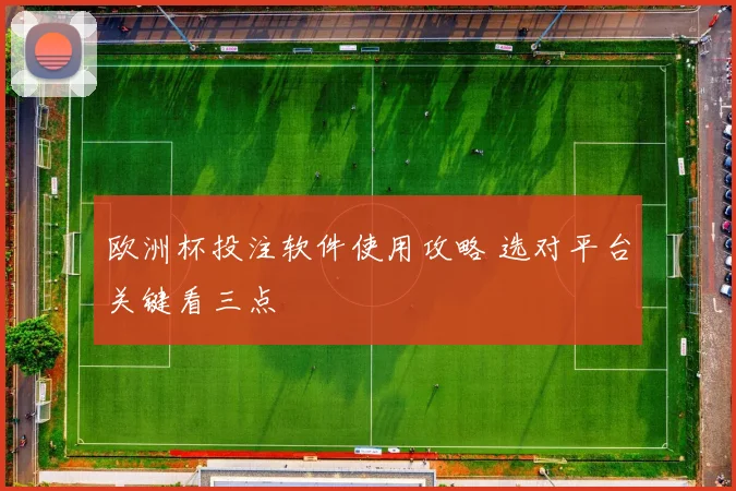 欧洲杯投注软件使用攻略 选对平台关键看三点